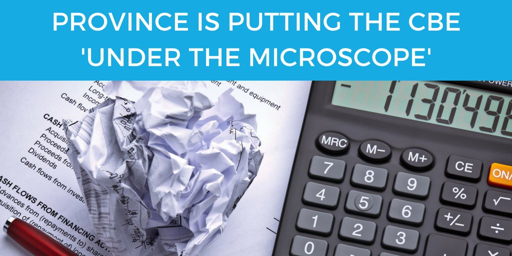 students_count's tweet image. When the government steps in to review your finances, its a clear sign that change is needed at the CBE. #yyc #StudentsCount #yyced