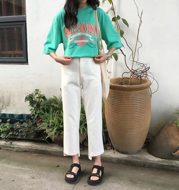 doublepixie's tweet photo. PRE-ORDER Basic retro pants กางเกงขาตรง วินเทจมั่ก มี2สี size s/m 350฿ #DBPXxBOTT #ts08 #Howtoperfect #เสื้อผ้าเกาหลี #พื้นที่โปร𖢒 https://t.co/qABc58jvjw