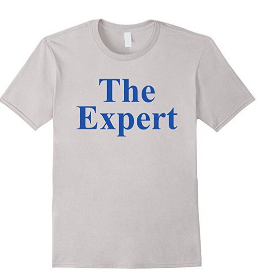 ForeverSmashing's tweet photo. Yes - The Expert T-shirt is available in Men Women Youth at Amazon check it out $16.95 &amp; they are selling real fast https://t.co/lq8RRQutrM https://t.co/MpWgqRRg7a