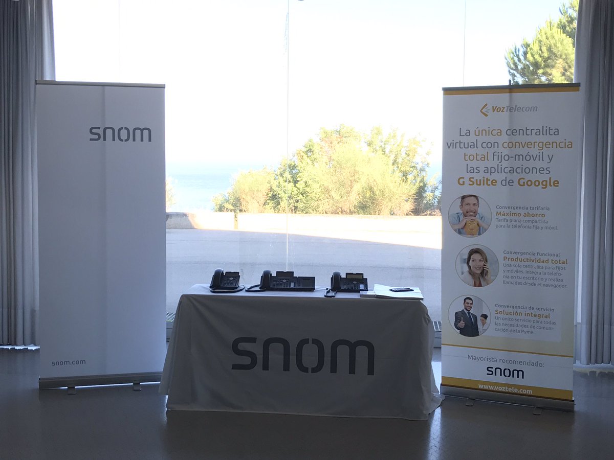 Snom_Spain's tweet photo. Mañana os esperamos en el evento #comtic en #badalona con @oigaa https://t.co/vL4dpFURrL