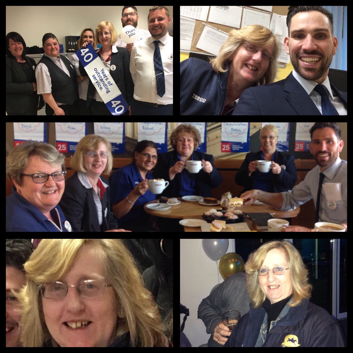 Celebrating 40 Years of loyal service with <a href="/HazelHopkins20/">Hazel Hopkins</a>, Amazing job, Fabulous lady!!💐💐💐💐@RCFtescotweet @DHadders10