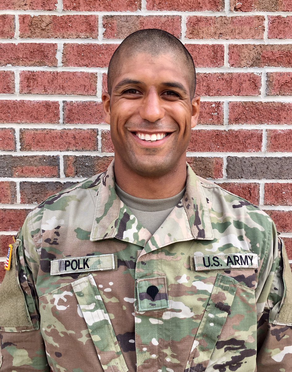 #IBecameASoldier Spc. Polk: #BasicCombatTraining taught me to be more disciplined, focus on details &amp; appreciate the small things in life.