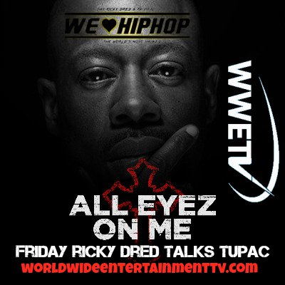 wwetv_website's tweet photo. #TupacWeek Watch @Fridayrickydred of @welovehiphopto Talk @alleyezmovie & @pac on
https://t.co/ugIDlyP0lJ & https://t.co/o0J576k0f4 https://t.co/y2cHF0fSPc