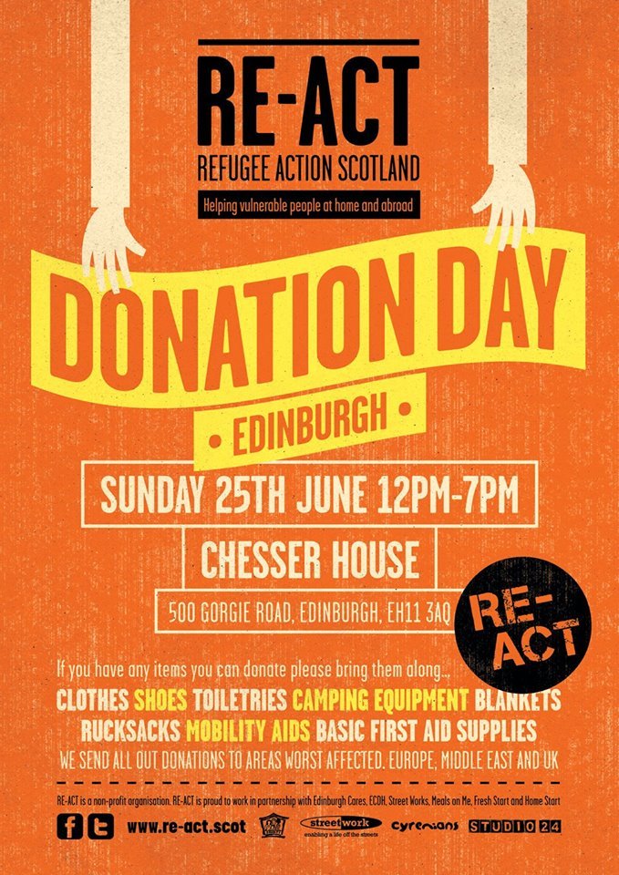 Re-Act, Refugee Action Scotland tweet media