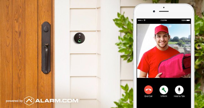 StradaSecurity's tweet photo. #StradaSecurity’s front door #camera gives you the ease of #safety when midnight #pizza cravings strike. https://t.co/iLfn8ojhXU https://t.co/g46o4oXb6G