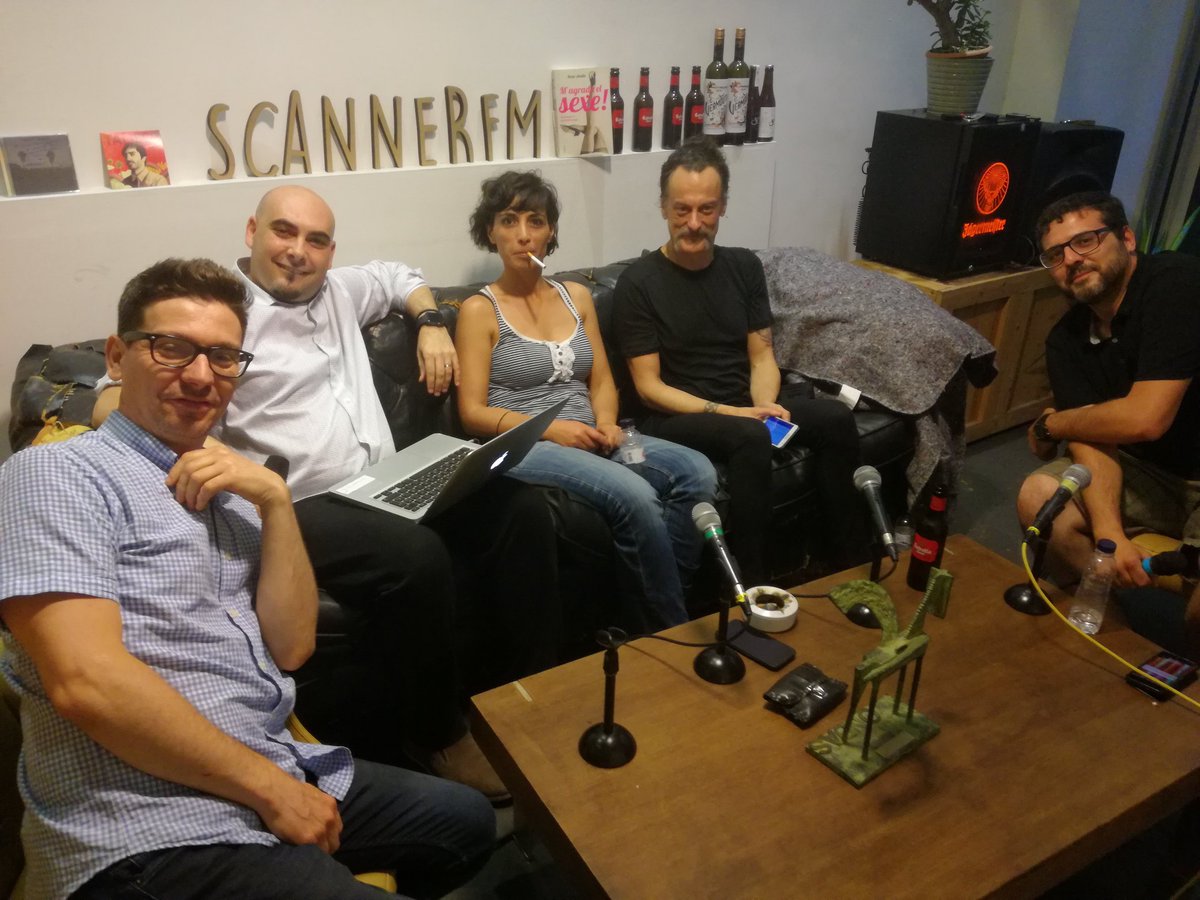 scannerfm's tweet photo. Con @KillingSurcos y #Hyena en #DepoActivity. Este sábado estarán en @depolh De momento sigue aquí el facebook live https://t.co/W07mX2Yg4l https://t.co/QDu03rk239