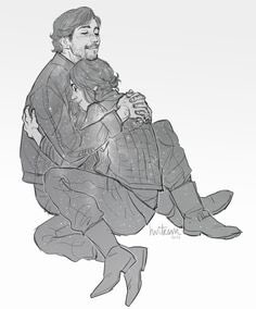 I could stay like this all day... happy and content in my Captain's arms.