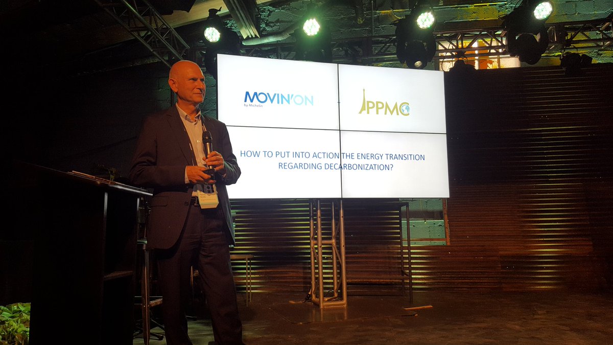 SLOCATOfficial's tweet photo. #PPMCs Patrick Oliva explains why #energy transition is key for #decarbonization of #Transport #MovingOnConf https://t.co/0ZxY1PGqCC