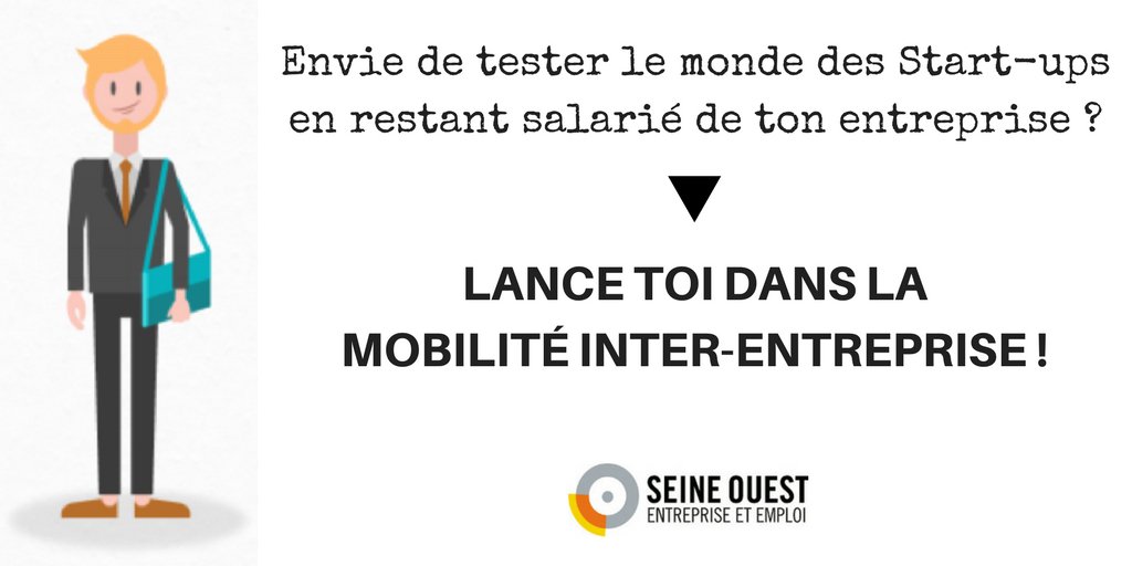 SeineOuest's tweet photo. Tester le monde des #startup grâce à la mobilité inter-entreprise sur @GPSO_SeineOuest ? Plus d'infos : https://t.co/jrRkd5piaH #MobInterEnt https://t.co/xCNoDCbo6v