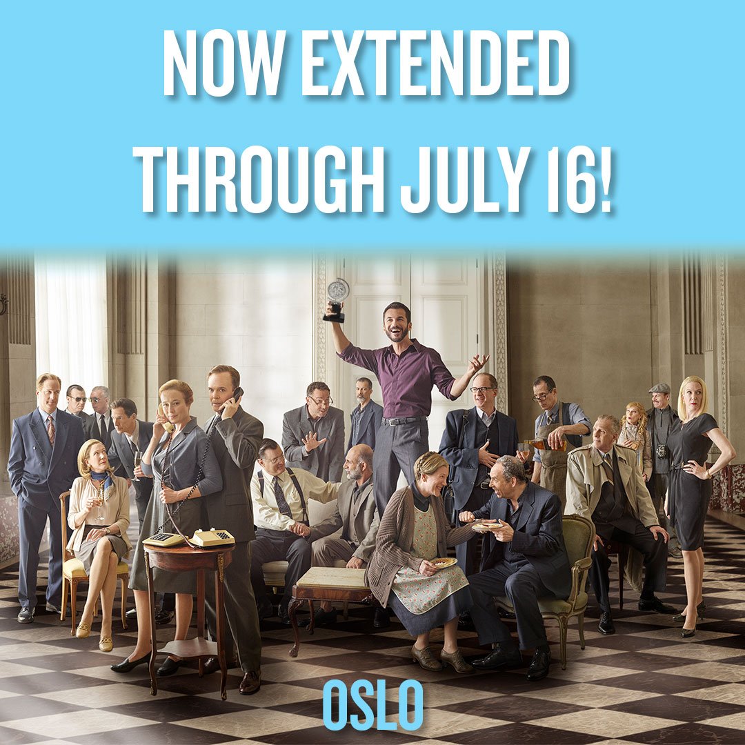Have you heard? #OsloBway is now extended through July 16th!