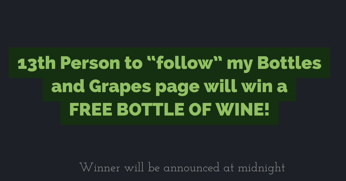 #bottlesandgrapes #wineboss #premiumwine #winecontest #freewine #winegiveaway #myjobrocks #igetpaidtoshare #winesocial