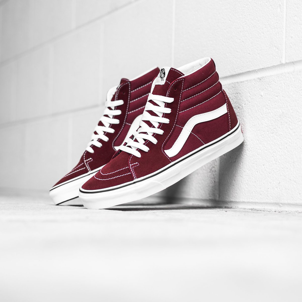 vans sneaker sk8-hi madder brown vans sneaker sk8-hi madder brown