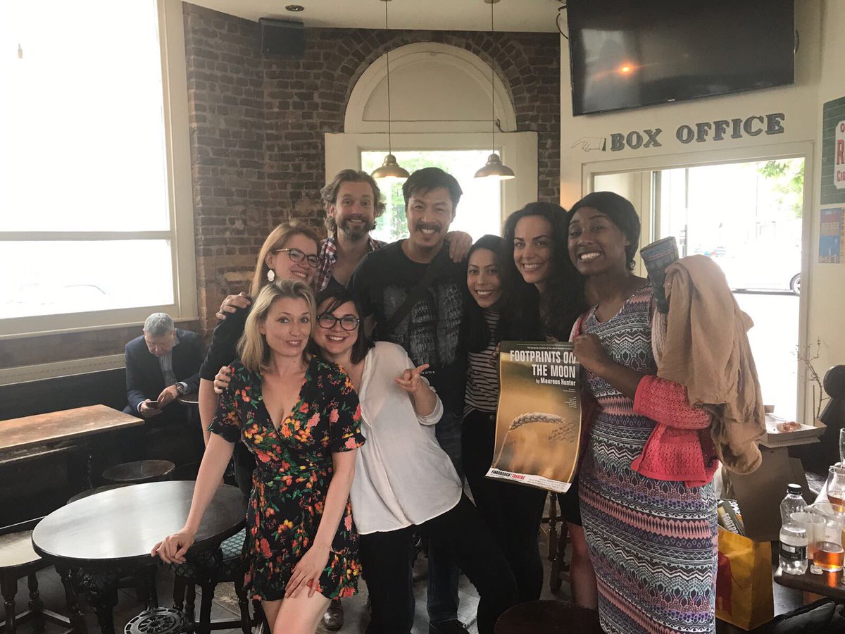AnastasiaOseiK's tweet photo. Beautiful show, beautiful people! I will miss you @Footprints_Play, hope this is not the end but only the beginning! @finborough https://t.co/cUEboYxXjL