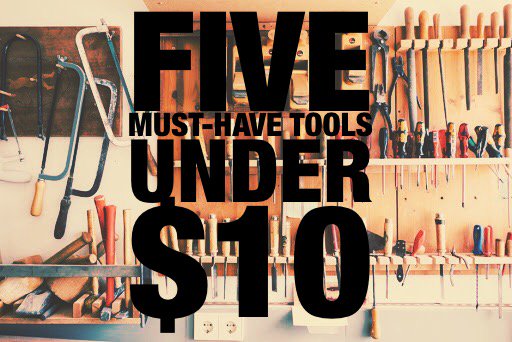 hydetools's tweet image. Head on over to the Hyde Store blog to find a list of five must-have tools under $10 for every toolbox! goo.gl/LB7HnU