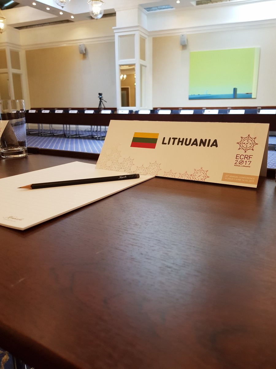 TasBrazaitis's tweet image. Last touches of preparation for #ECRFVilnius #conference - looking forward for all the discussions on the future of #business #registers