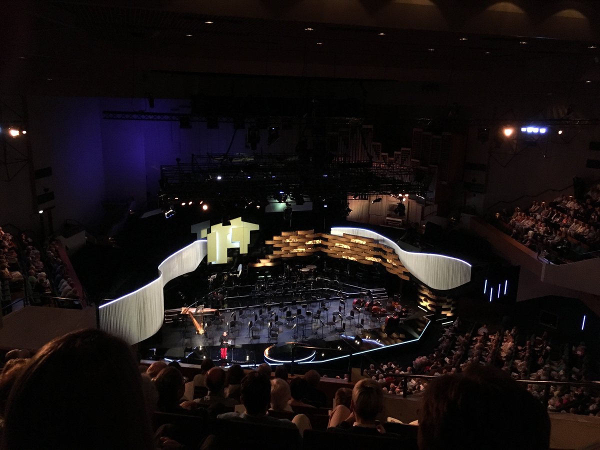 Perk of the job #CardiffSinger