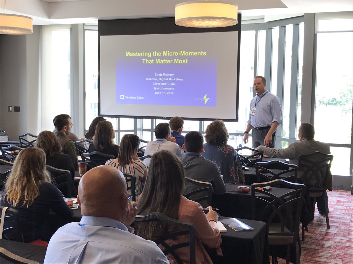 johnfimiani's tweet image. Making the most of micromoments...great insights from @scottmowery Thanks Scott! #interact17