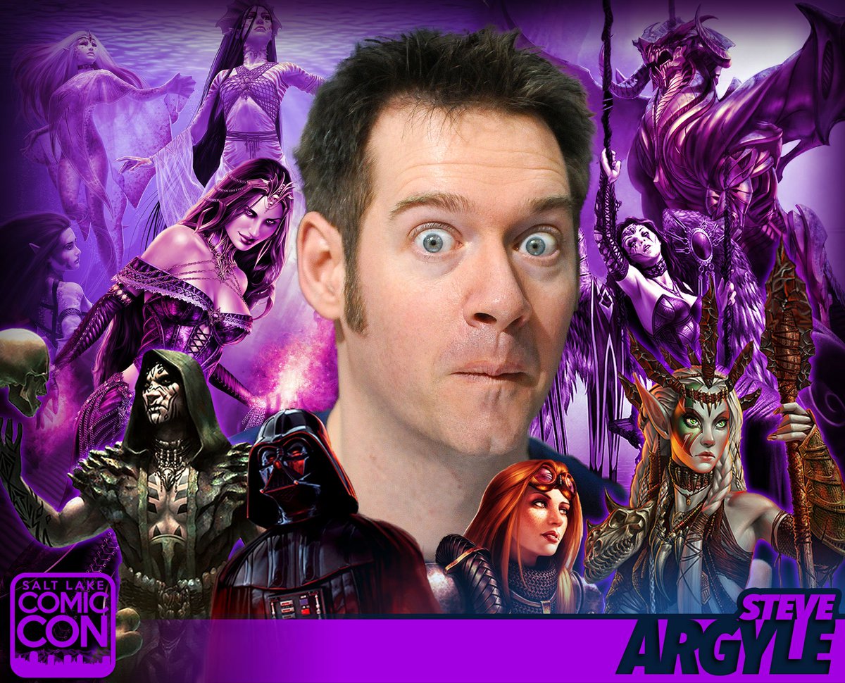 fanxsaltlake's tweet image. Meet artist Steve Argyle at #SLCC17! Magic the Gathering &amp;amp; Legend of the Five Rings: bit.ly/2sp4xCK / bit.ly/2rYQjbb #utah