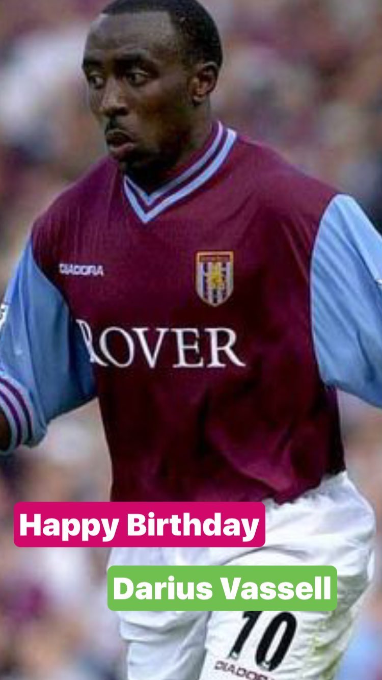 Happy Birthday Darius Vassell. 
