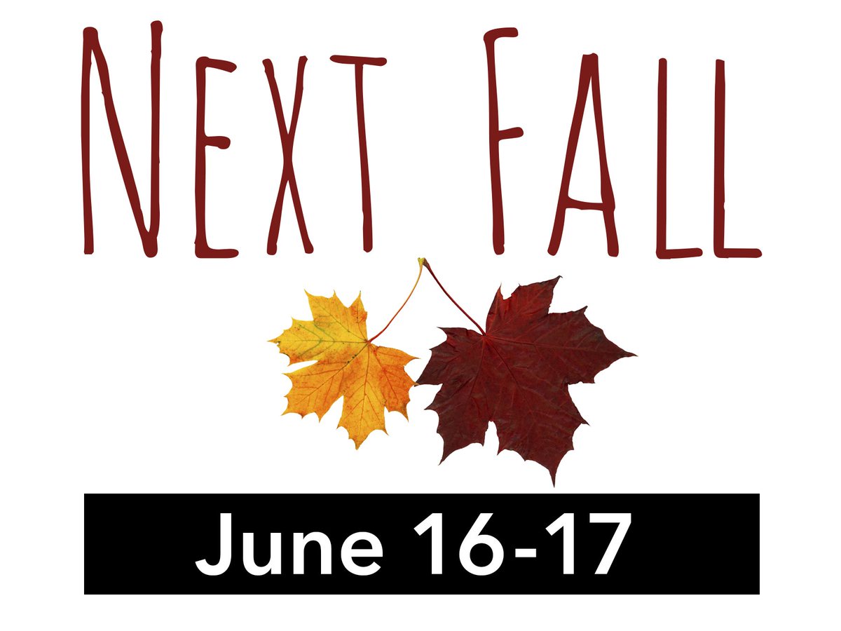 Ritztheatreco's tweet photo. This week we're excited to present an edgy new play called Next Fall. Shows are Friday and Saturday. https://t.co/1SNjsPCZce #RitzJuneFest https://t.co/uHbPCzfFZt