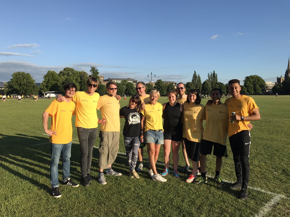 Team @ARU_ALSS are through to the annual staff rounders tournement after a semi final victory against @ARU_BusinessSch 👀💥