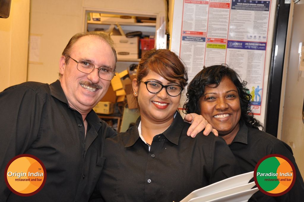 OriginIndiaLV's tweet photo. All smiles amongst our staff before serving our guests at our #Bollywoodparty! #originindia #indiancuisine #staff https://t.co/bhx3vl0pIj
