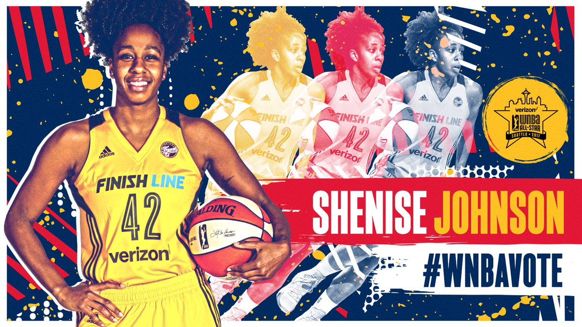 IndianaFever's tweet photo. RT to send @SheniseJ42 to Seattle for @WNBA All-Star 2017. #WNBAVOTE https://t.co/IwpqChyCzC