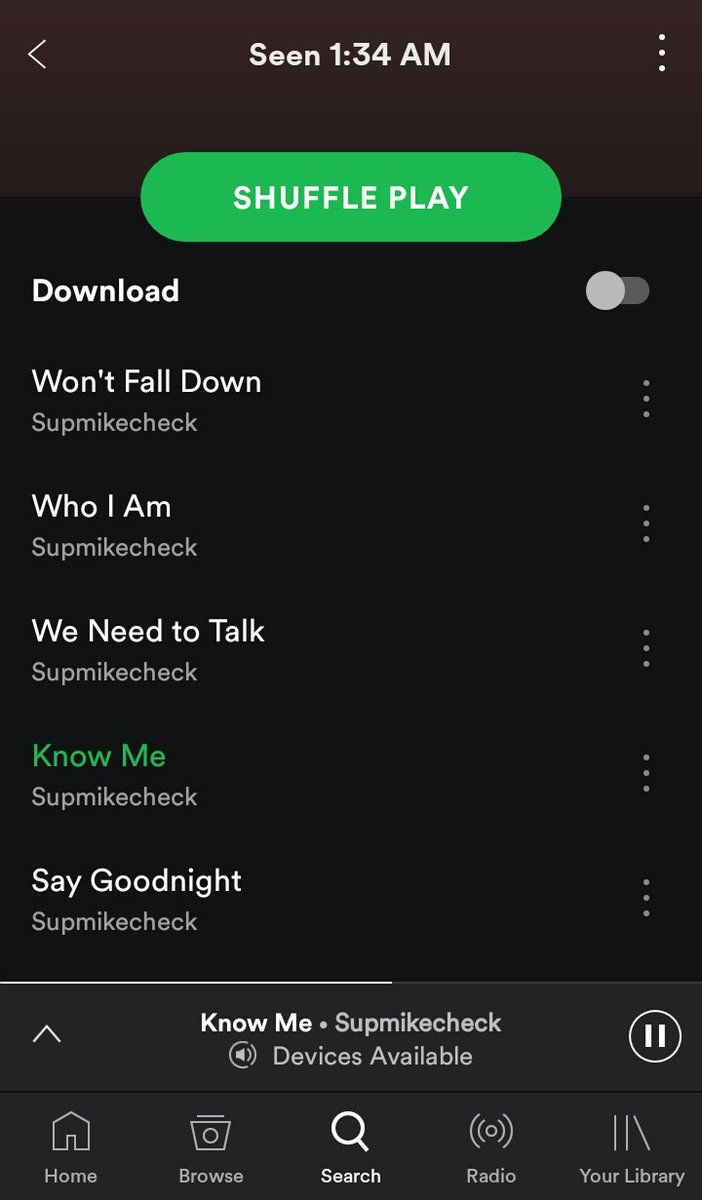 delicateinlove's tweet photo. @SupMikecheck im loving know me, it's my fave track! #seen1:34am https://t.co/3Kn3XqEBsZ