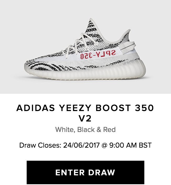 end clothing yeezy zebra