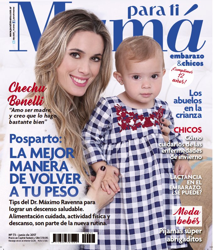 ¡Salió Para Ti Mamá! <a href="/chubonelli/">Chechu Bonelli</a> confiesa: "Amo ser madre, y creo que lo hago bastante bien”. Además, Posparto. Volvé a tu peso.