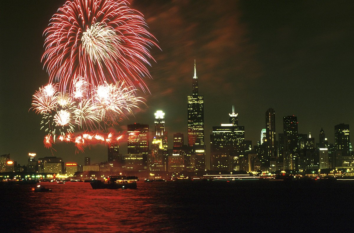 lionsclubs's tweet photo. Keep your eyes on the Chicago skyline July 1-3, as skyscrapers light up w/ LIONS colors celebrating 100 years of service! #LCICon #Lions100 https://t.co/fOvvOiKKNd