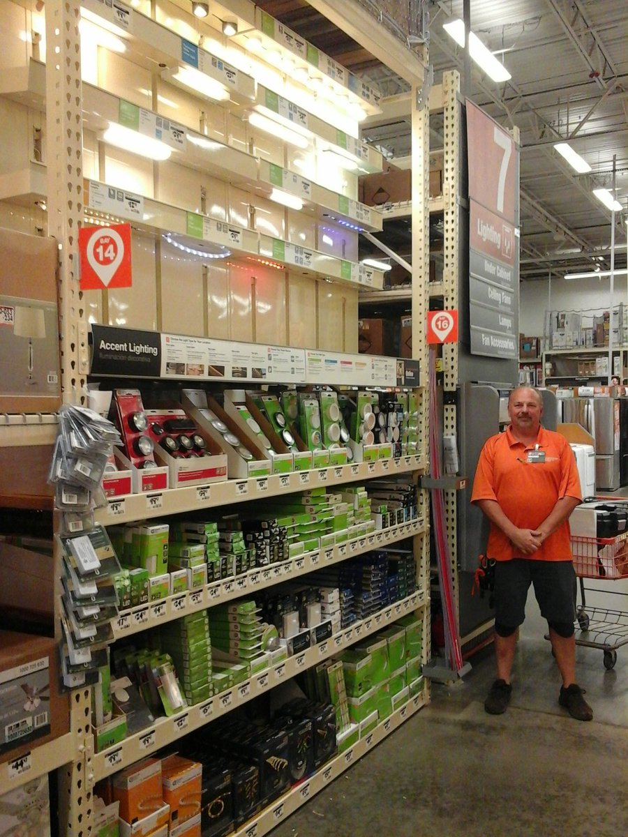 LarryThd's tweet photo. Phillip Crump at 6561 set the perfect  under cabinet lighting  bay.@jeffinsell_thd #perfectbay  @chance_lowry https://t.co/H1gACxrdcD