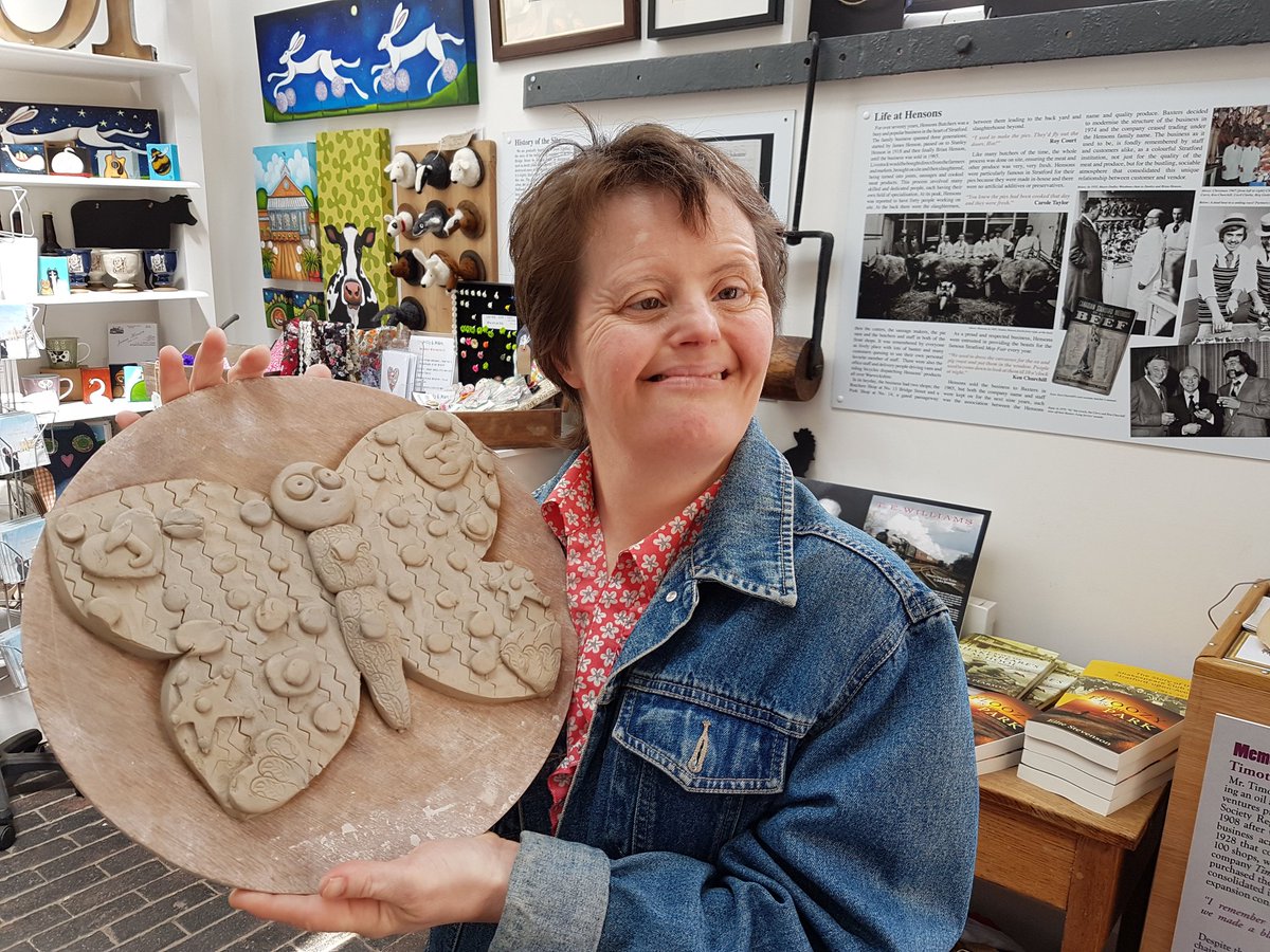 OldSlaughterHS's tweet image. Fabulous ceramics with @HofEMencap @Escape_Arts