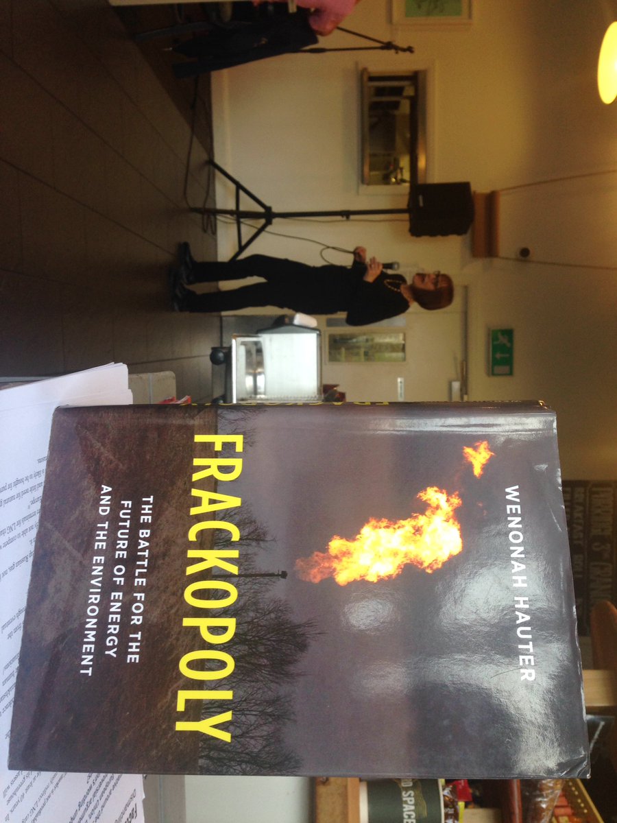 IrishEnvNet's tweet photo. .@WenonahHauter outlines environmental damage caused by #Fracking in US & grassroots success in some states to push for its ban #Frackopoly https://t.co/jAzbNBJkMd