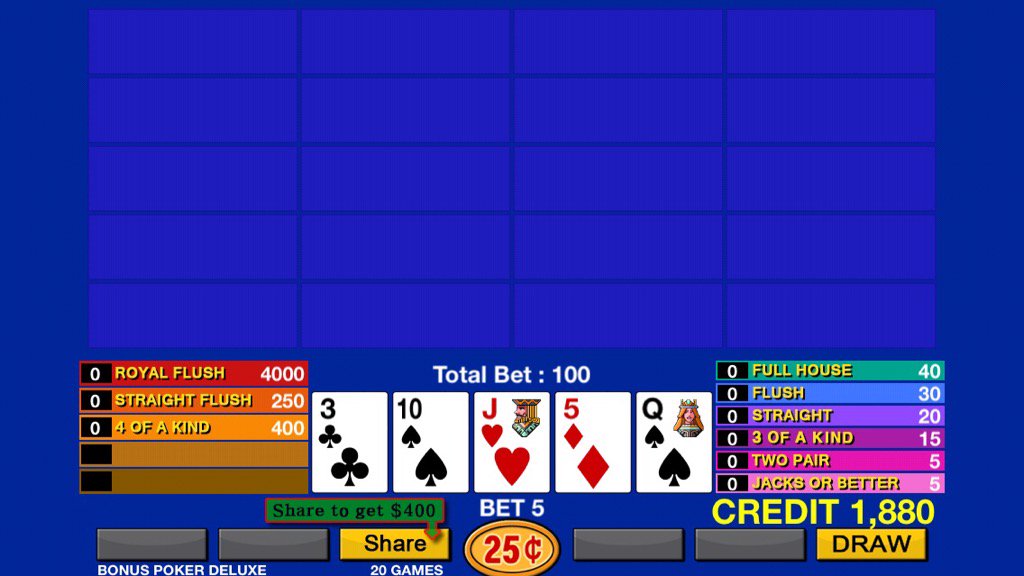 petiteone4223's tweet photo. #Multi_Video_Poker https://t.co/0xvZEoAhzY