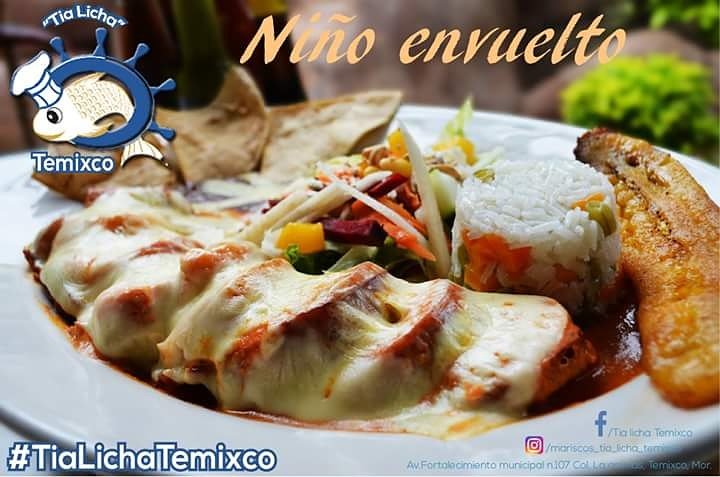 TiaLichaTemixco's tweet photo. ¿Ya probaste nuestro platillo "NIÑO ENVUELTO"?, ven a #TiaLichaTemixco y disfruta de el. https://t.co/tsGvJ2ya1e