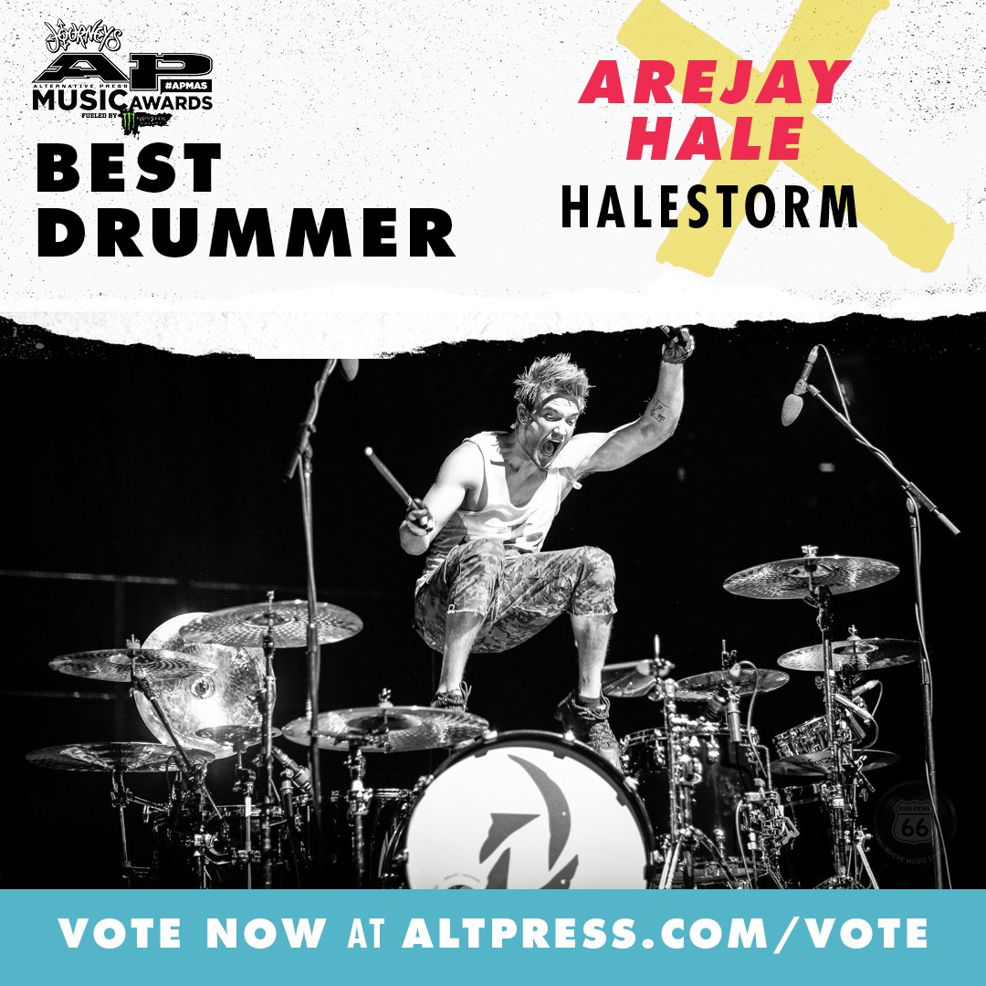 The <a href="/AltPress/">altpress</a> nominations are out! Vote for <a href="/Halestorm/">Halestorm</a> + <a href="/AREJAYHALE/">AREJAY HALE</a> at AltPress.com/vote