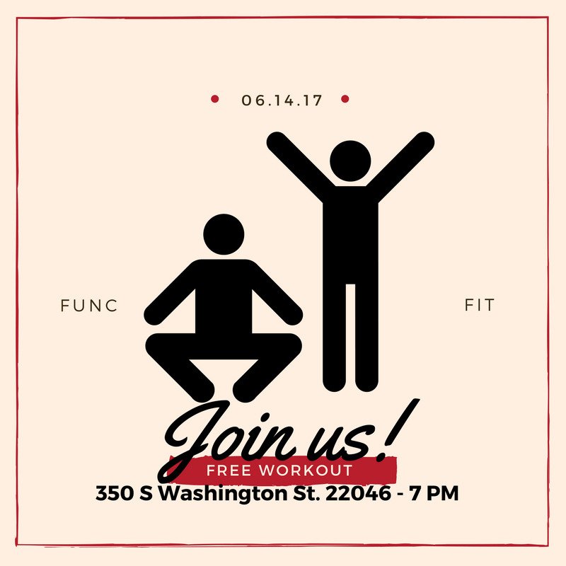 TeamerJB's tweet photo. Join us tomorrow with Thrive Tribe Wellness @ Functional Fitness for a  free, family friendly workout. 7PM! https://t.co/23FDMvROFv