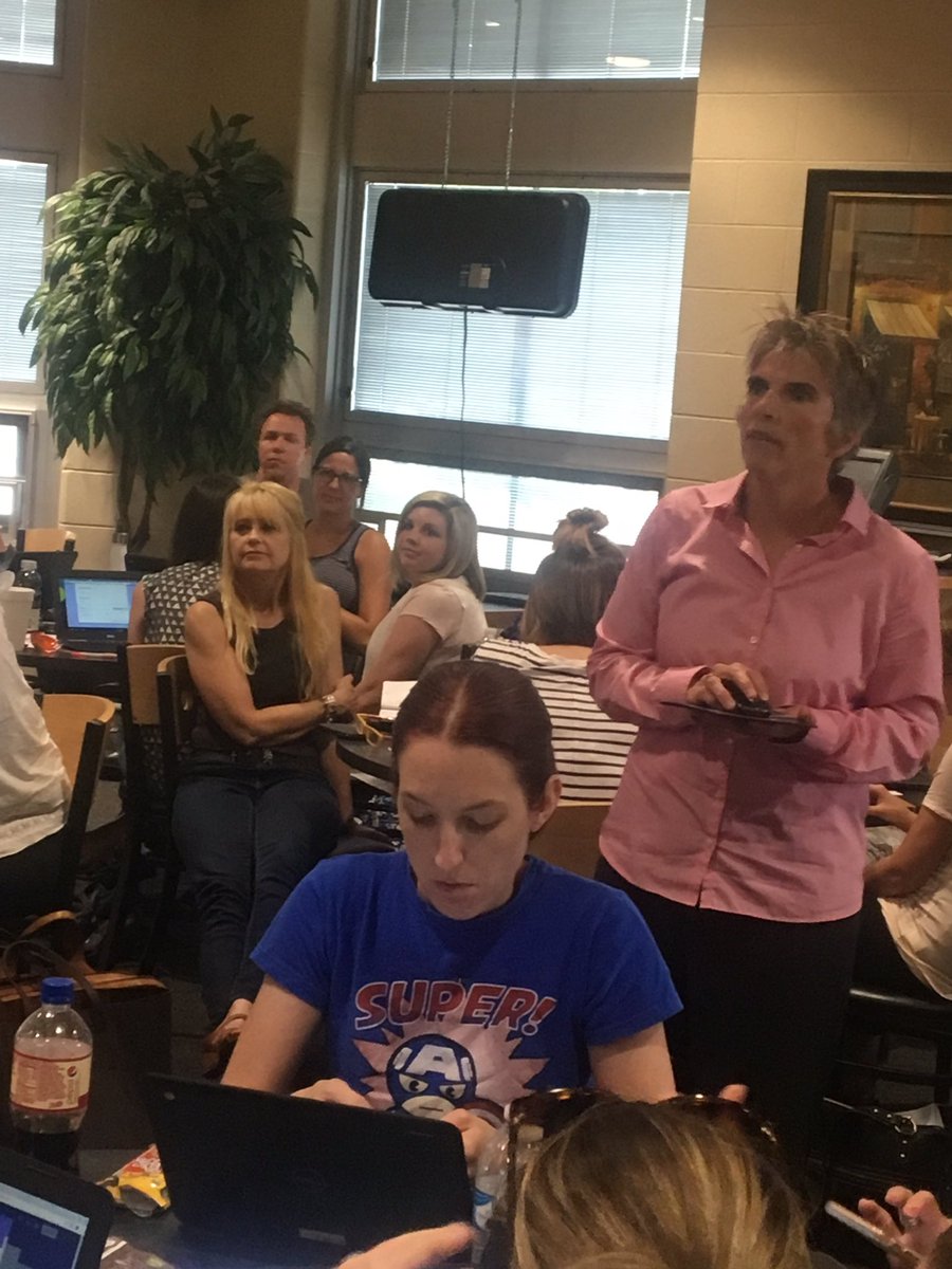 FCSinstruction's tweet photo. FCS preK-5 teachers Ignition Team learning and collaborating with Google tools- and so much more! https://t.co/51rOfe6PQF