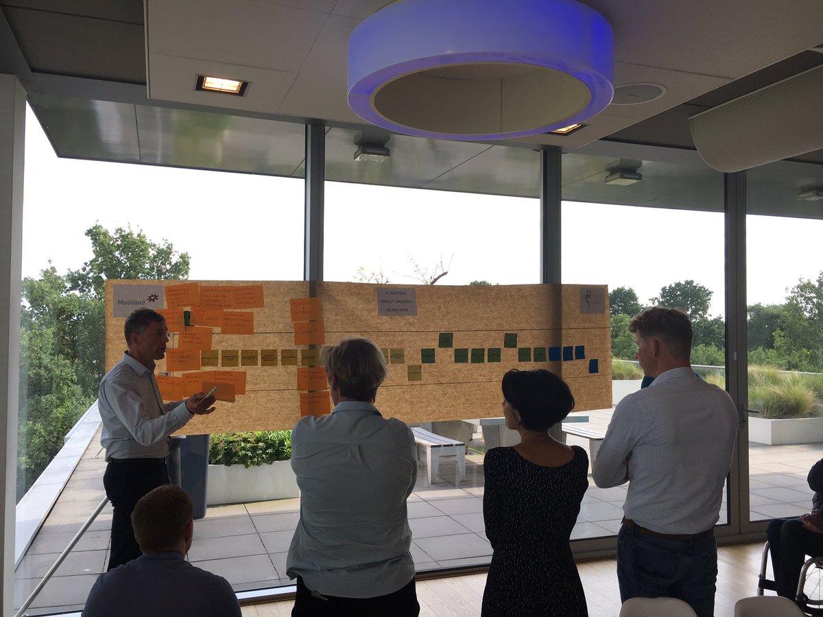 Vanavond met collega's gebrainstormd over het optimaliseren van het projectproces voor onze huurders. Mooie initiatieven @wocomooiland