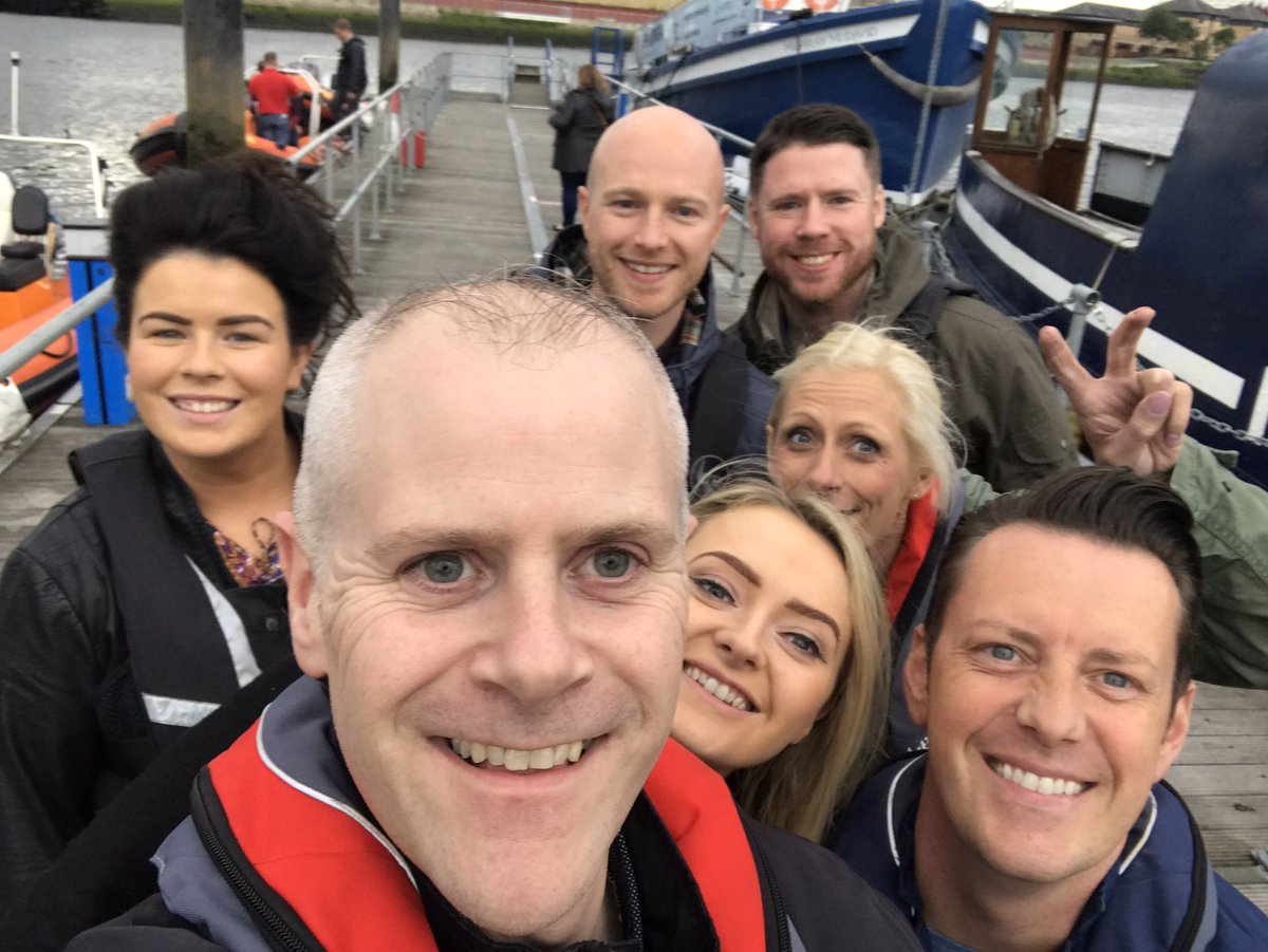 nplacemadebyyou <a href="/HalfpennyBarry/">Barry Halfpenny</a>, team Scotland and Ireland Solus  on the river Clyde#teambuilding