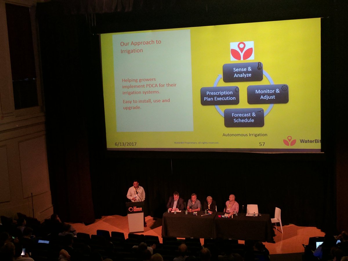 JoinedWorld's tweet image. Four very real #LoRaWAN #MultiTechSys  Smart Agriculture vendors with lots of valuable real life experience presenting @LoRaAlliance AMM