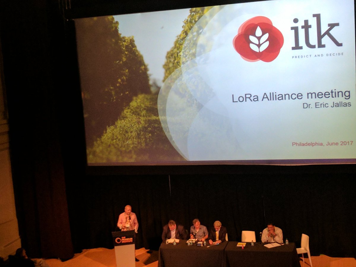 JoinedWorld's tweet image. Four very real #LoRaWAN #MultiTechSys  Smart Agriculture vendors with lots of valuable real life experience presenting @LoRaAlliance AMM