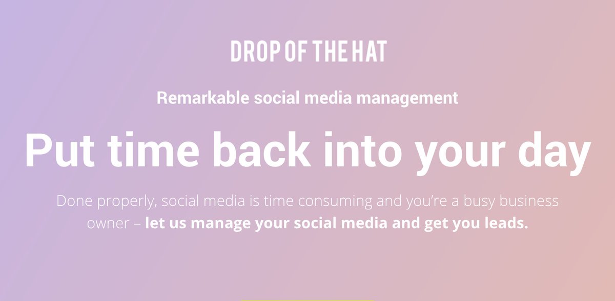 DOTHdigital's tweet image. As a business owner, your time is precious. Let us manage and grow your social media; we put the expert in expert. 💎