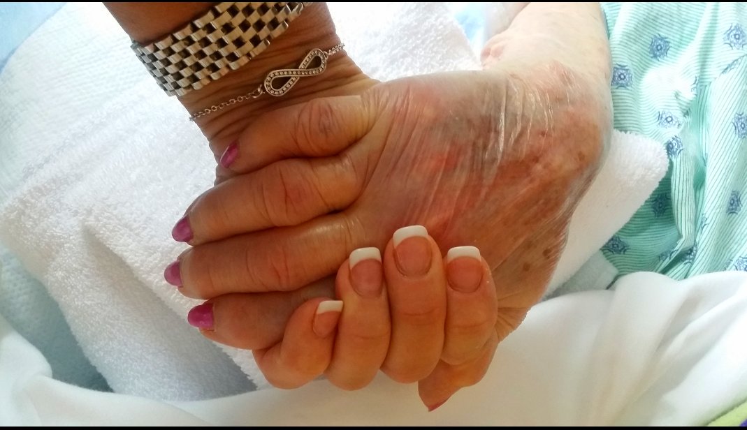 katy_fit's tweet photo. My grandmother passed away one year ago today from nursing home abuse.  

I miss her.   Please Love and Respect the elderly. https://t.co/QbPZL23a76