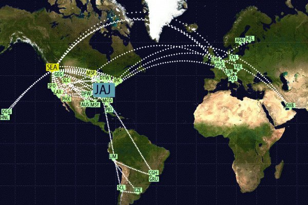 TheBusTour's tweet image. New destination on my #JetLovers flight map: JAJ (Atlanta, United States) jetlovers.com/globe/10441/