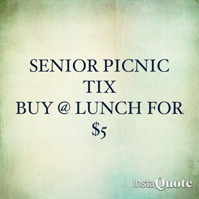 EHSClassof2017's tweet photo. BUY YOUR TIX!!!!! Senior day is Monday, 6/19. Don't get left out! @Edison_HS https://t.co/jNCk3A9SZM