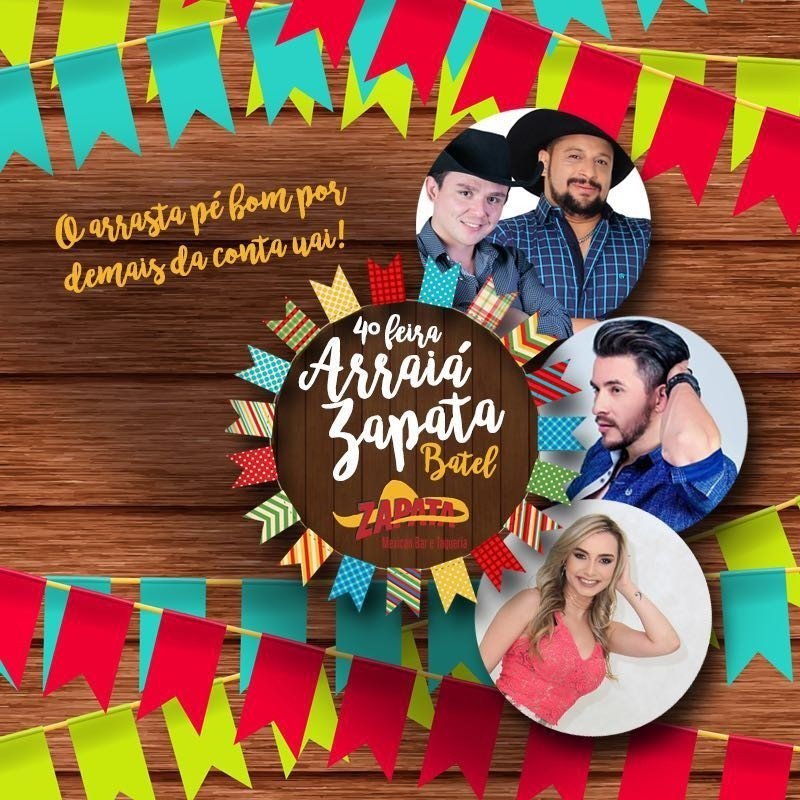 ift.tt/2sprF3W 👩🏻‍🌾 ARRAIÁ DO ZAPATA 👩🏻‍🌾 Quarta-Feira |  14-06 |  Zapata Batel ✅ Doces e salgados típicos de Festa Junina 🥜 ✅ De…