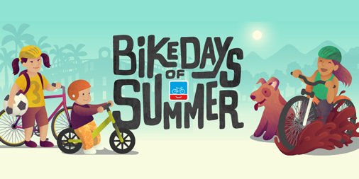 Here are four ways on four special days to make the most of summer bike riding. #bikedaysofsummer  peopleforbikes.org/summer