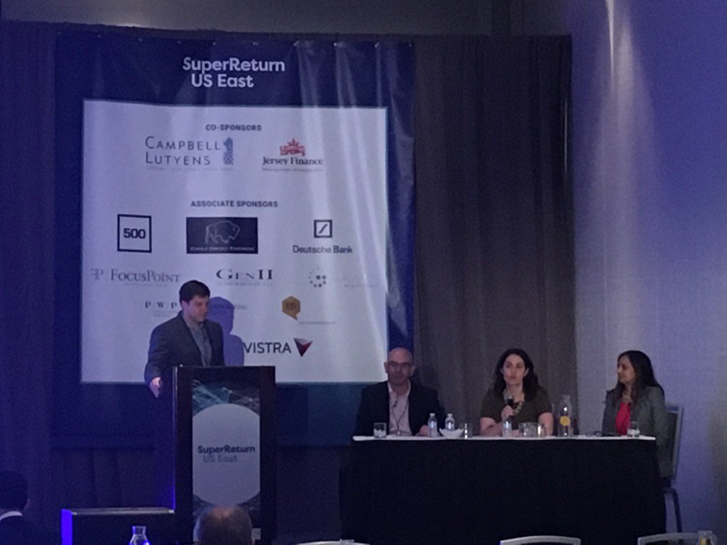 rickgrinnell's tweet photo. Rudina featured on the AI panel at #SuperReturns in Boston. @GlasswingVC https://t.co/PNL8oSDX0O